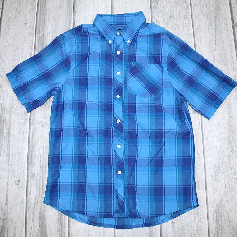 Browning Men's Short Sleeve Button Down Western Shirt